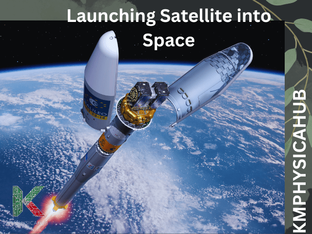 Launching Artificial Satellite into Space by Rocket