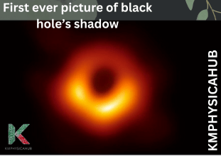 First ever picture of a black hole's shadow by EHT