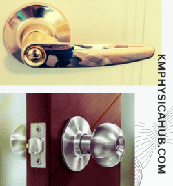 Applications of torque in door knobs and levers