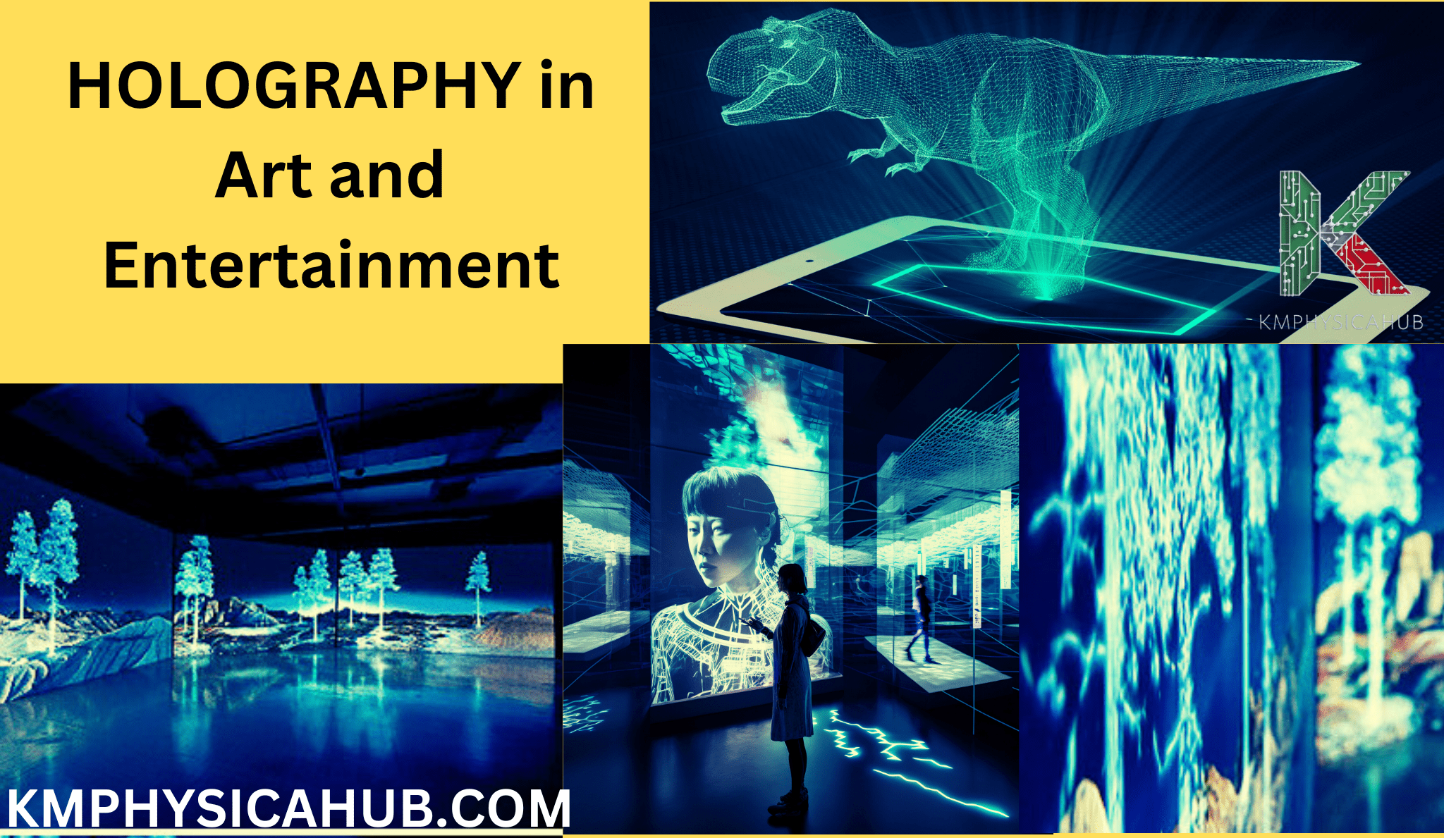 Applications of Holography in Art and Entertainment